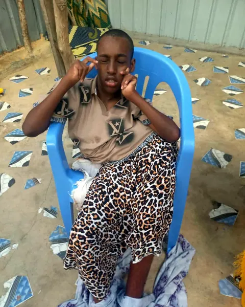 Anas, age 16, at home in Banaadir